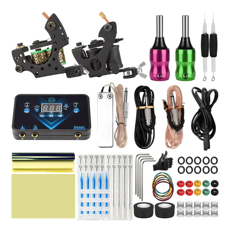 Набор инструментов для тату-машинки JimKing, многофункциональные иглы из цинкового сплава для растушевки, тату-блока питания
Набор инструментов для тату-машинки JimKing, многофункциональные иглы из цинкового сплава для растушевки, тату-блока питания