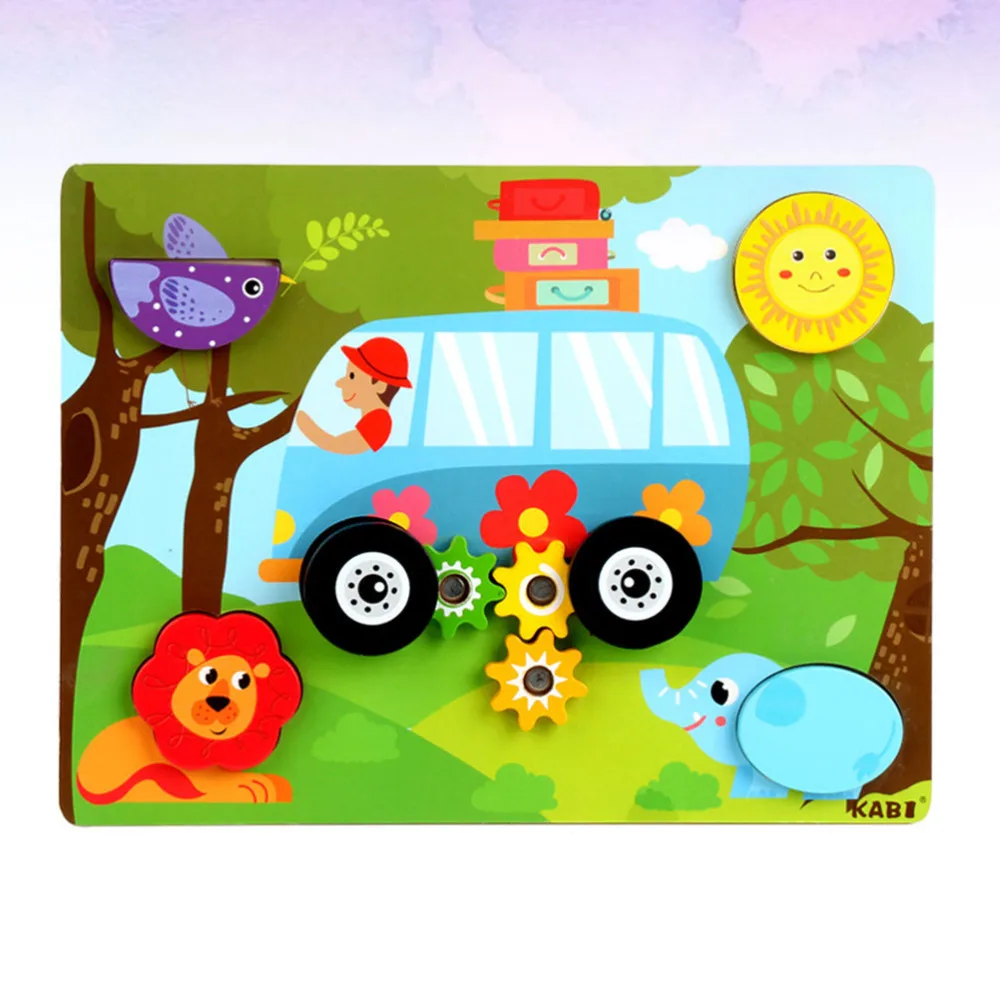 Wooden Early Instruction Puzzle Wheel Gear Kids Educational Plaything Kids Cartoon Animal Puzzle (Sea Animals Style)
Wooden Early Instruction Puzzle Wheel Gear Kids Educational Plaything Kids Cartoon Animal Puzzle (Sea Animals Style)