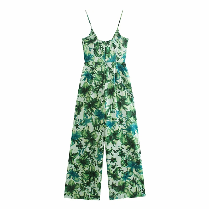 WXWT Za 2021 Summer Women Print Long Jumpsuit V Neck Sleeveless Backless Female High Street Jumpsuit OZZ1126
WXWT Za 2021 Summer Women Print Long Jumpsuit V Neck Sleeveless Backless Female High Street Jumpsuit OZZ1126