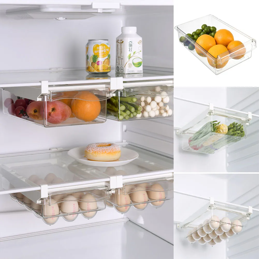 2PCS Transparent Refrigerator Organizer Bin Egg Storage Box Compartment Fruit And Vegetable Drawer Fridge Storage Bin
2PCS Transparent Refrigerator Organizer Bin Egg Storage Box Compartment Fruit And Vegetable Drawer Fridge Storage Bin