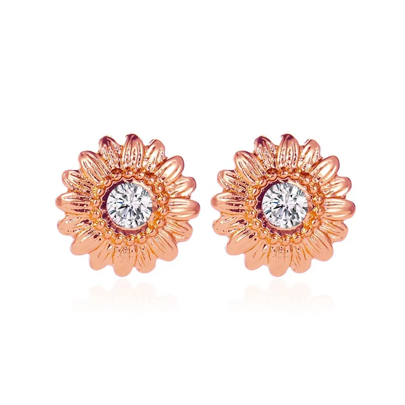 Korean New Fashion Simple Women's Sweet and Simple Literature and Art Inlaid with Small Daisy Earrings
Korean New Fashion Simple Women's Sweet and Simple Literature and Art Inlaid with Small Daisy Earrings