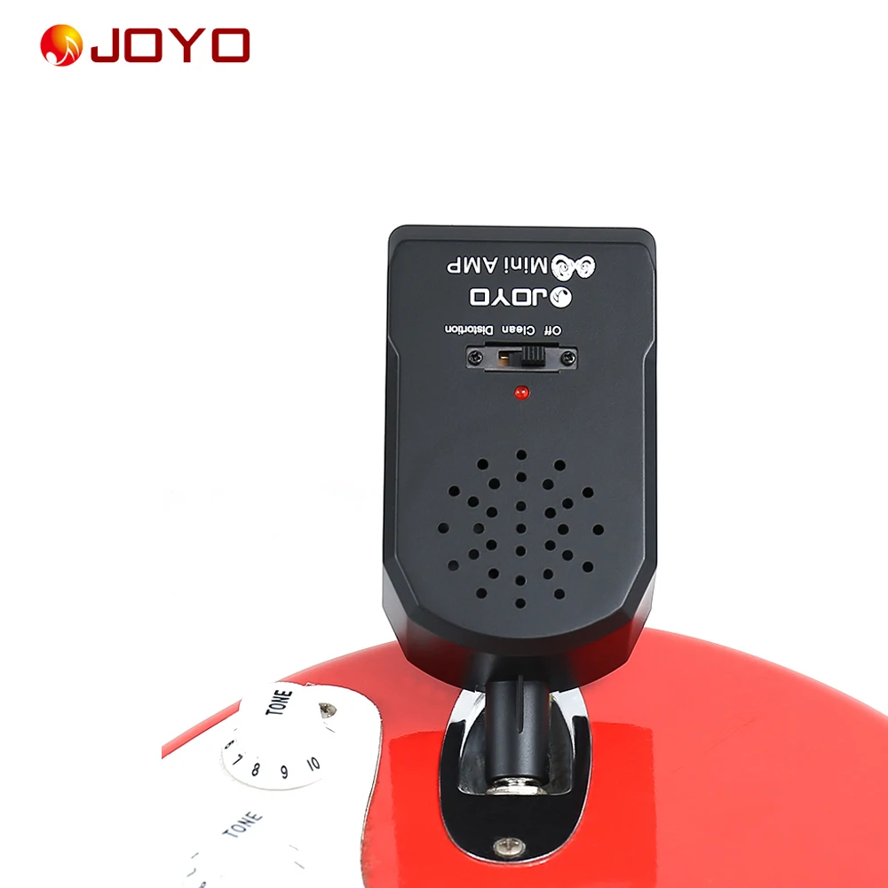 

JOYO JA-01 2W Mini Guitar AMP Portable Electric Guitar Amplifier Built-in Clean and Distortion effects Guitar Accessories