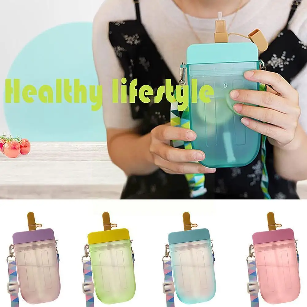 Cute Straw Cup Plastic Popsicle Water Bottle Outdoor Creative Mug Cup Student Transparent Juice Drinking N7K8
Cute Straw Cup Plastic Popsicle Water Bottle Outdoor Creative Mug Cup Student Transparent Juice Drinking N7K8