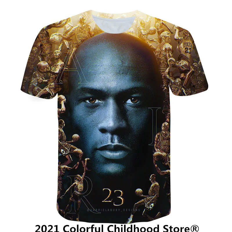 Boy's Clothes T-shirt NBA-Bulls No. 23 3D Printing 4-14T Street Hip-Hop Round Neck Short Sleeve Children's Clothing Boys
Boy's Clothes T-shirt NBA-Bulls No. 23 3D Printing 4-14T Street Hip-Hop Round Neck Short Sleeve Children's Clothing Boys