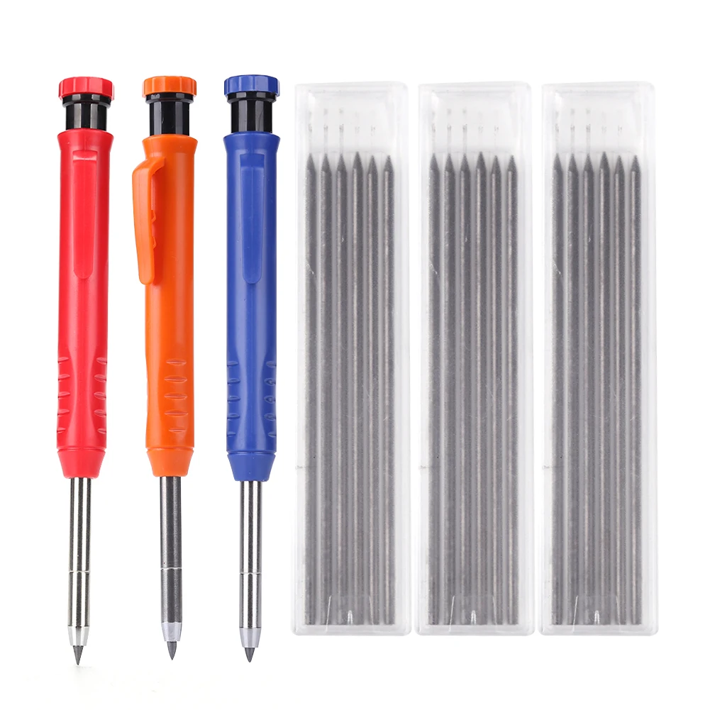 Solid Carpenter Pencils Set Woodworking Deep Hole Marking Carpenter Mechanical Pencils Solid Carpentry Pencils Set
Solid Carpenter Pencils Set Woodworking Deep Hole Marking Carpenter Mechanical Pencils Solid Carpentry Pencils Set