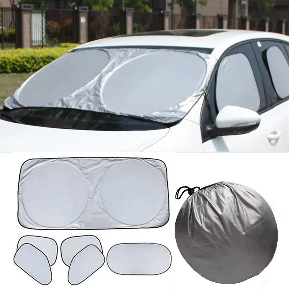 6PCS Car Collapsible Sunshade UV Protect Reflector Sunshade with Car Logo For Toyota Renault LEXUS KIA BMW Car Accessories
6PCS Car Collapsible Sunshade UV Protect Reflector Sunshade with Car Logo For Toyota Renault LEXUS KIA BMW Car Accessories