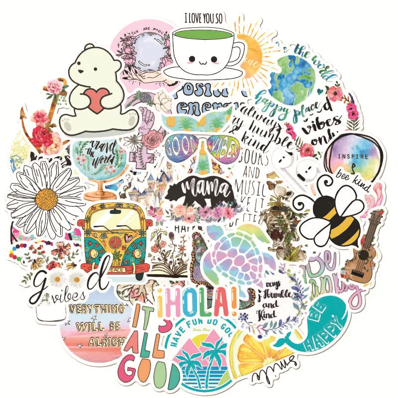 50Pcs New Cute & Trendy INS Style Vsco Girl Laptop Stickers For MacBook Skin Car Skateboard Luggage Fridge Car Computer Sticker
50Pcs New Cute & Trendy INS Style Vsco Girl Laptop Stickers For MacBook Skin Car Skateboard Luggage Fridge Car Computer Sticker