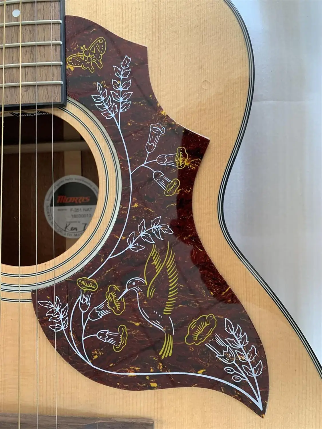 1pc Professional HummingBird Pickguard Sticker for Folk Acoustic Guitar Music Accessories Made in Korea #3306
1pc Professional HummingBird Pickguard Sticker for Folk Acoustic Guitar Music Accessories Made in Korea #3306