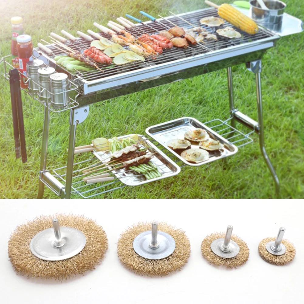 Grill Cleaning Brush Bbq Tool Grill Brush Stainless Steel Wire Wheel Brush Polishing Steel Wire Rotary Tool With Handheld Brush
Grill Cleaning Brush Bbq Tool Grill Brush Stainless Steel Wire Wheel Brush Polishing Steel Wire Rotary Tool With Handheld Brush