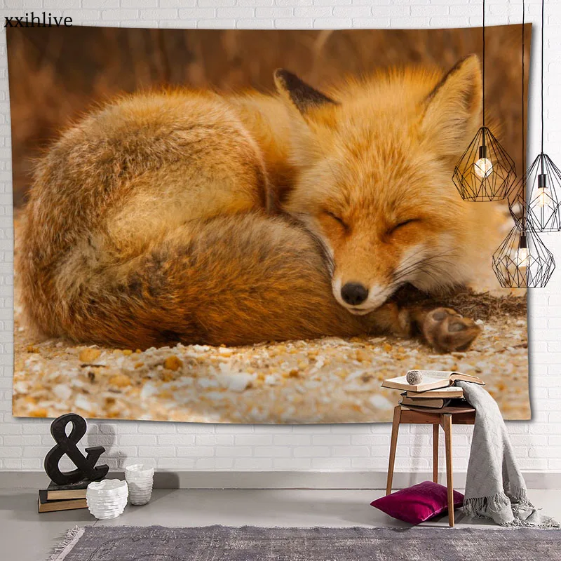 Wall Tapestry Animal Fox Background Decorative Wall Hanging For Living Room Bedroom Dorm Room Home Decor
Wall Tapestry Animal Fox Background Decorative Wall Hanging For Living Room Bedroom Dorm Room Home Decor