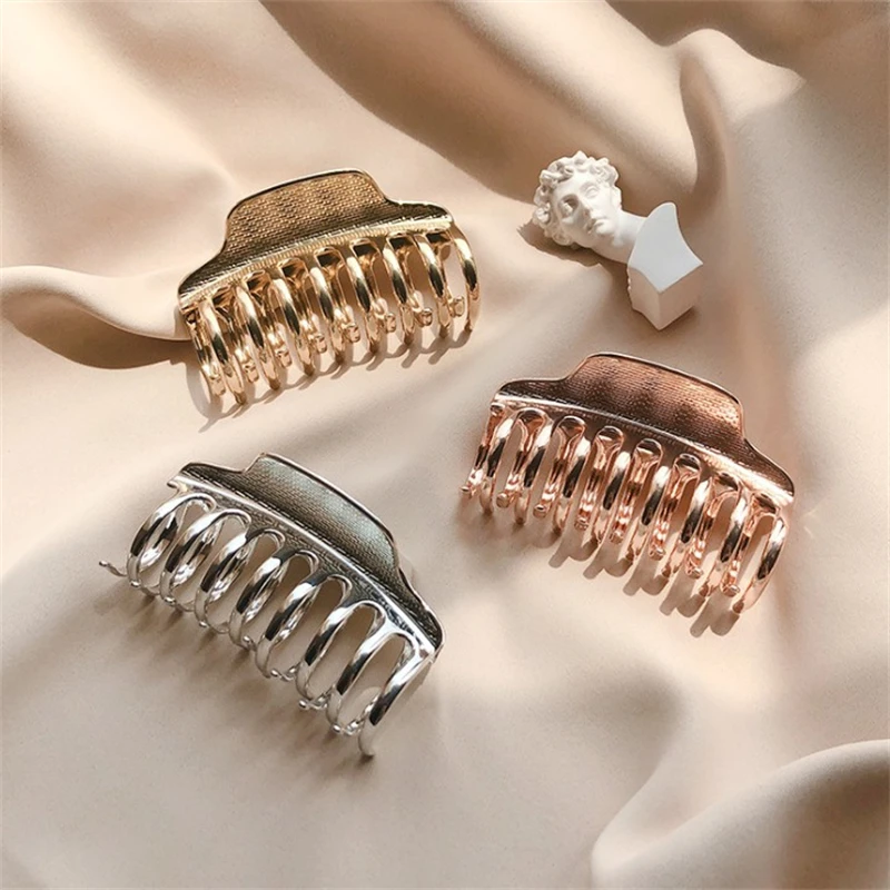 Europe And America Fashion Solid Color Claw Clip Large Ponytail Clip For Women Girls Hairpins Headwear Hair Accessories
Europe And America Fashion Solid Color Claw Clip Large Ponytail Clip For Women Girls Hairpins Headwear Hair Accessories