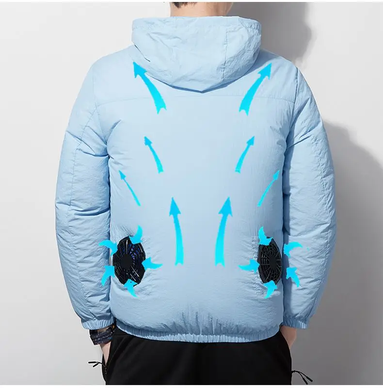 Summer Sport Fan Air Condition Cool Man Woman Travel Ultralight Brand Outdoor Vest Clothes Jacket Sun Windbreaker Fishing Worker
Summer Sport Fan Air Condition Cool Man Woman Travel Ultralight Brand Outdoor Vest Clothes Jacket Sun Windbreaker Fishing Worker