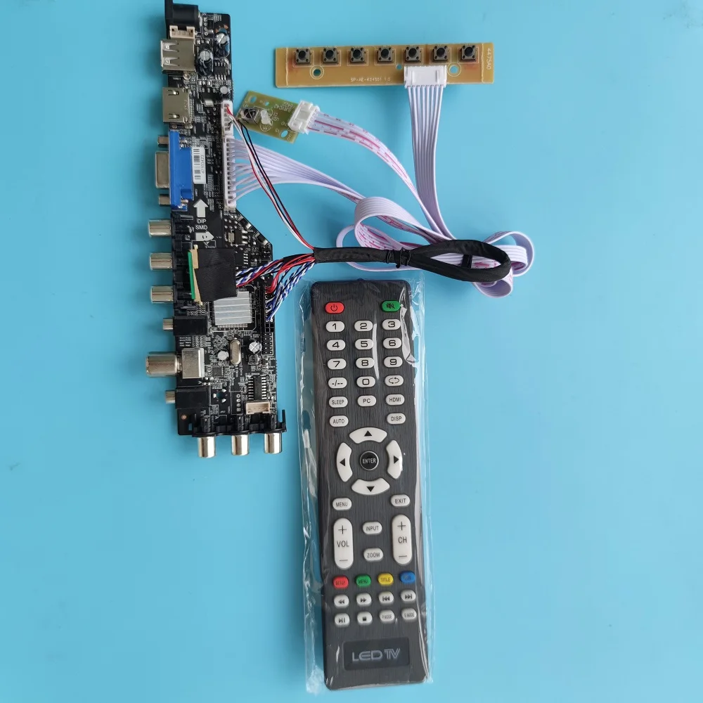 Комплект B156XW02 V.0/V.1/V.2 40 pin LVDS обновление AV VGA USB DVB 1366*768 экран 3663 ТВ цифровая плата контроллера ЖК «сделай сам»
Комплект B156XW02 V.0/V.1/V.2 40 pin LVDS обновление AV VGA USB DVB 1366*768 экран 3663 ТВ цифровая плата контроллера ЖК «сделай сам»