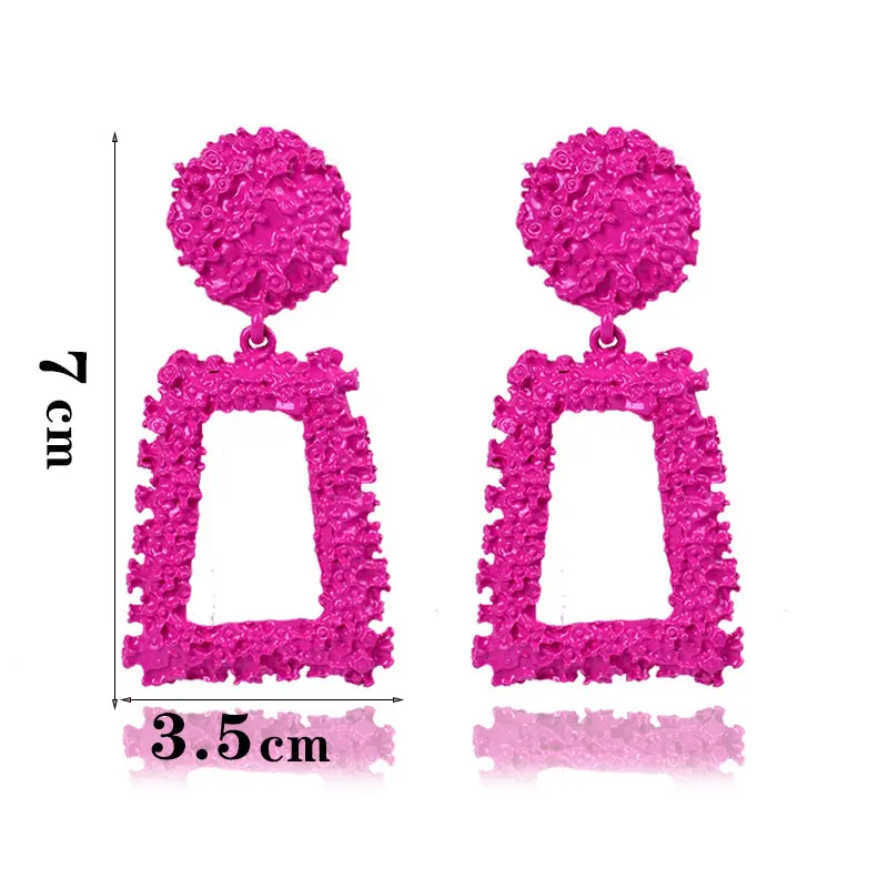 Shiny fashion geometric women's big earrings bohemian pendant earrings personality statement jewelry gift Brincos
Shiny fashion geometric women's big earrings bohemian pendant earrings personality statement jewelry gift Brincos