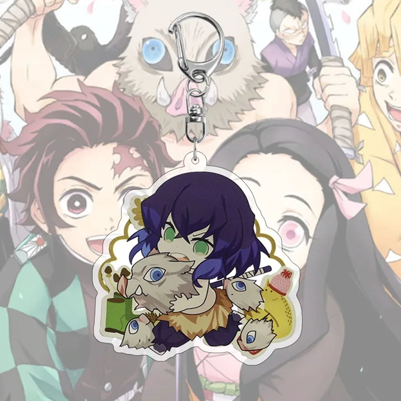 1 Piece Anime Demon Slayer: Kimetsu No Yaiba Key Chains Figure Keychain Cosplay Acrylic Bags Pendant Keyring 
1 Piece Anime Demon Slayer: Kimetsu No Yaiba Key Chains Figure Keychain Cosplay Acrylic Bags Pendant Keyring