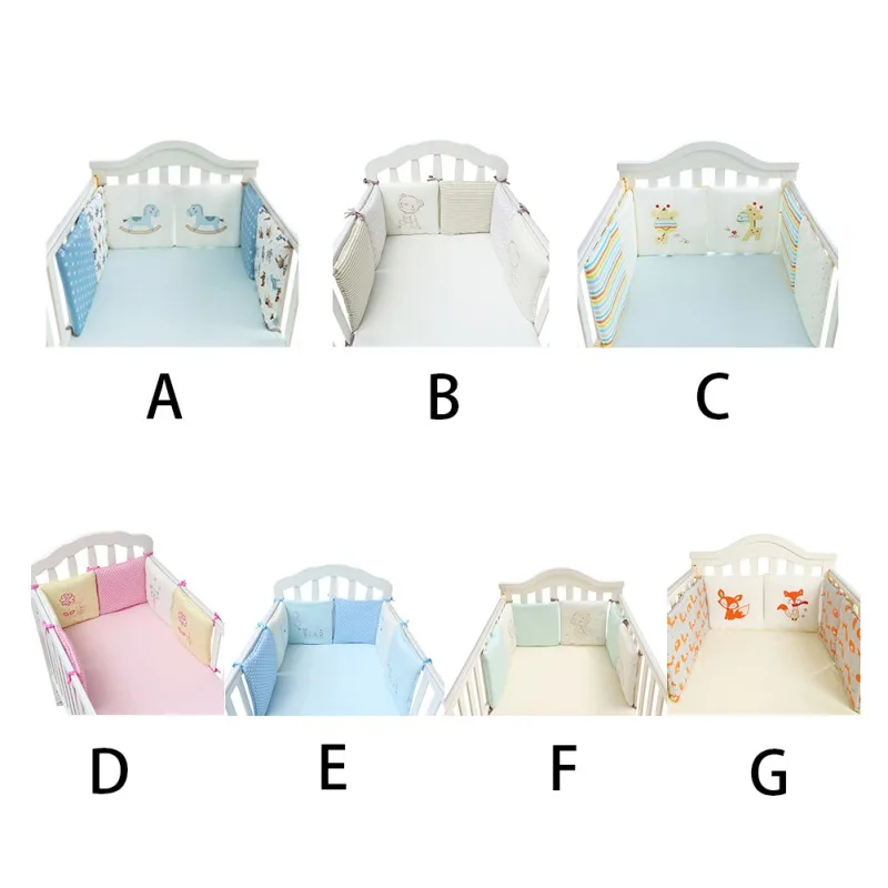 CX-6Pcs Baby Bed Bumper Protector Infant Bedding Set Newborn Crib Backrest Toddler Cartoon Animal Bedding
CX-6Pcs Baby Bed Bumper Protector Infant Bedding Set Newborn Crib Backrest Toddler Cartoon Animal Bedding