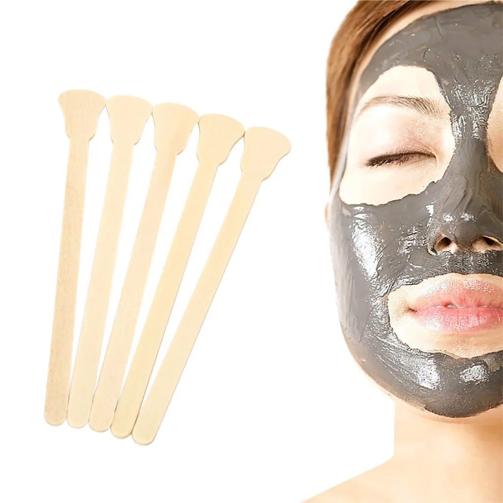 100 шт., деревянные лопатки для нанесения воска на язык 
100 шт., деревянные лопатки для нанесения воска на язык