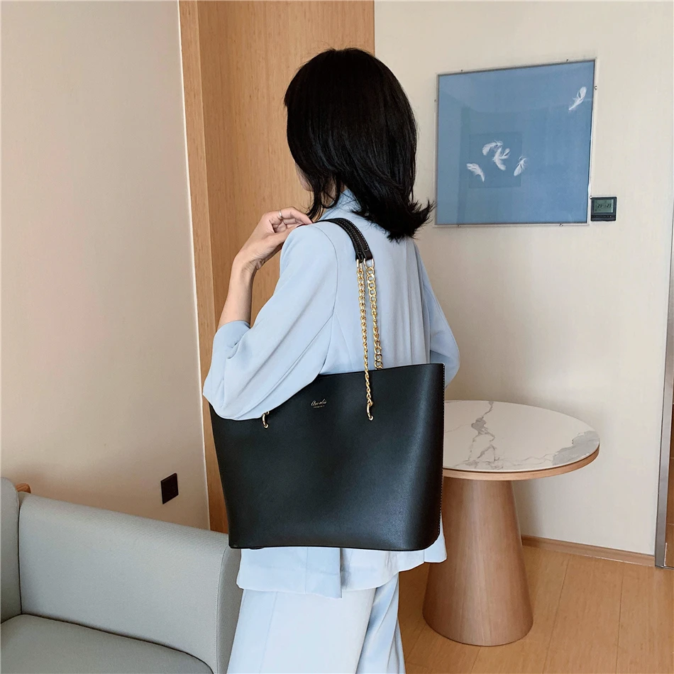 Women's Bag Luxury Designer Brand Handbag Female Large 2021 Fashion Ladies PU Leather Top Handle Satchel Tote Shoulder Hobo Bags
Women's Bag Luxury Designer Brand Handbag Female Large 2021 Fashion Ladies PU Leather Top Handle Satchel Tote Shoulder Hobo Bags