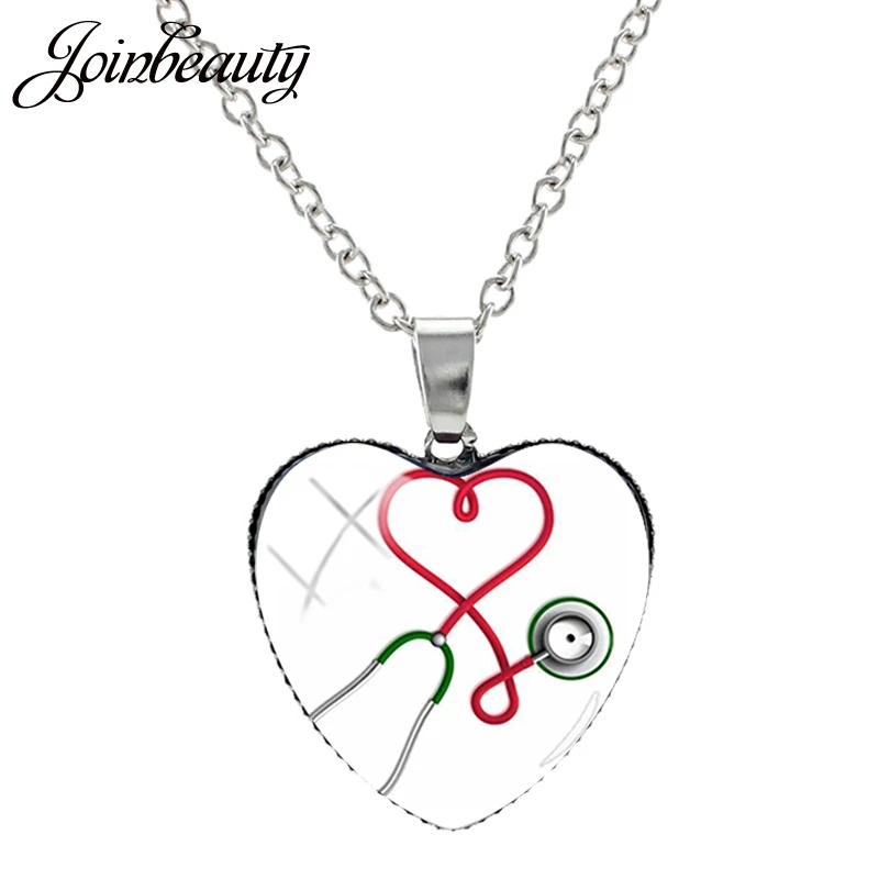JOINBEAUTY Stethoscope Syringe Medical Heart Shape Pendant Necklaces Charms Medical Students Graduation Gift Jewelry NT304
JOINBEAUTY Stethoscope Syringe Medical Heart Shape Pendant Necklaces Charms Medical Students Graduation Gift Jewelry NT304