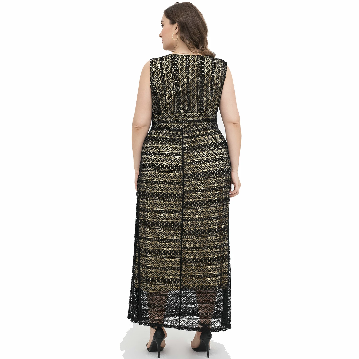 Elegant Ladies Summer Plus Size Wedding Evening Lace Dresses For Women Sexy Club Deep V-neck Dress Vestido De Mujer Femme Robe
Elegant Ladies Summer Plus Size Wedding Evening Lace Dresses For Women Sexy Club Deep V-neck Dress Vestido De Mujer Femme Robe