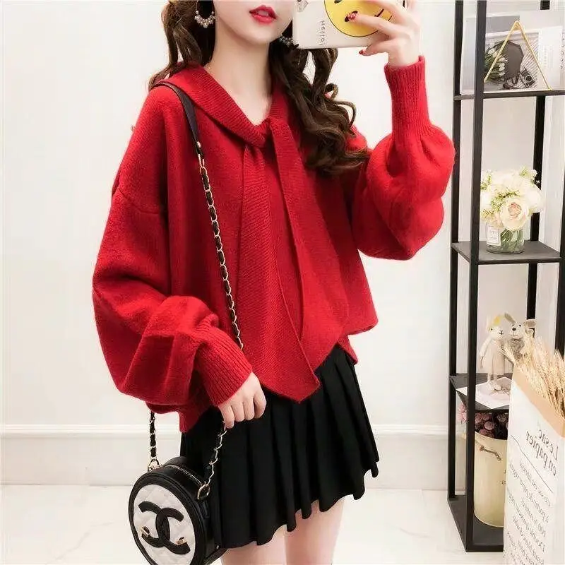 spring/autumn women sweaters computer knitted scarf collar sweaters autumn women clothing pullovers students sweaters
spring/autumn women sweaters computer knitted scarf collar sweaters autumn women clothing pullovers students sweaters