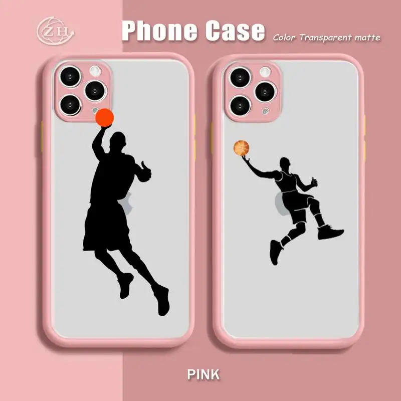 Men Love Basketball Phone Case Pink Mint Matte Color For IPhone X XS Max XR 7 8 6 6S Plus 12 11 Pro Max Shockproof Clear Cover
Men Love Basketball Phone Case Pink Mint Matte Color For IPhone X XS Max XR 7 8 6 6S Plus 12 11 Pro Max Shockproof Clear Cover