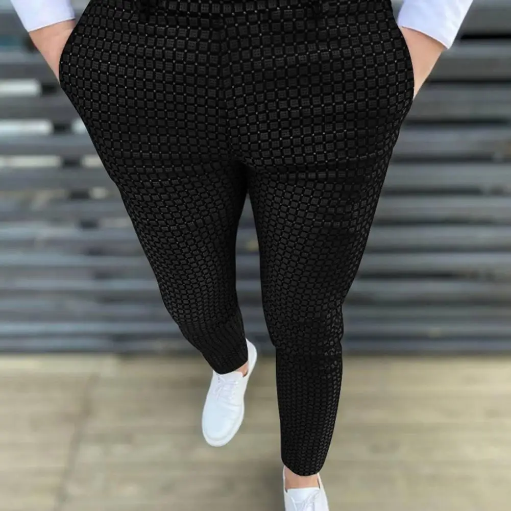 Trousers Quick Dry Men Trousers Zipper Fly Breathable Simple Plaid Mid Waist Formal Trousers
Trousers Quick Dry Men Trousers Zipper Fly Breathable Simple Plaid Mid Waist Formal Trousers