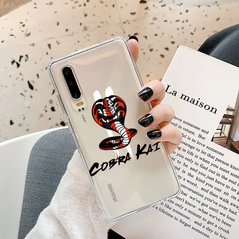 Cobra Kai Phone Case Transparent for Samsung A71 S9 10 20 HUAWEI p30 40 honor 10i 8x xiaomi note 8 Pro 10t 11
Cobra Kai Phone Case Transparent for Samsung A71 S9 10 20 HUAWEI p30 40 honor 10i 8x xiaomi note 8 Pro 10t 11