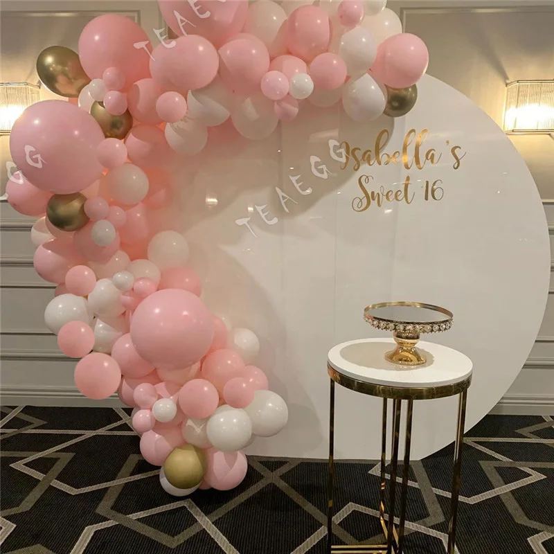 130Pcs Baby Shower Party Decoration Balloon Garland Arch Macaron White Pink Chrome Metal Gold Globos For Wedding Decor Supplies
130Pcs Baby Shower Party Decoration Balloon Garland Arch Macaron White Pink Chrome Metal Gold Globos For Wedding Decor Supplies