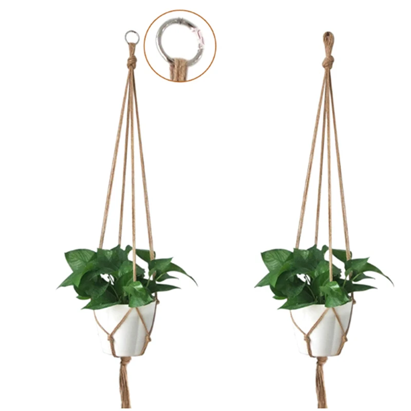 New Vintage Macrame Plants Hanger Hook Flower Pot Holder Legs String Hanging Rope Wall Art Home Garden Balcony Decor
New Vintage Macrame Plants Hanger Hook Flower Pot Holder Legs String Hanging Rope Wall Art Home Garden Balcony Decor