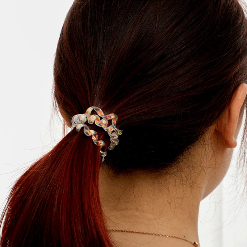 NEW Shining Colorful Women's Scrunchies Telephone Wire Line Hair Rubber Bands Elastic Hairbands Rope for girls Hair Accessories
NEW Shining Colorful Women's Scrunchies Telephone Wire Line Hair Rubber Bands Elastic Hairbands Rope for girls Hair Accessories
