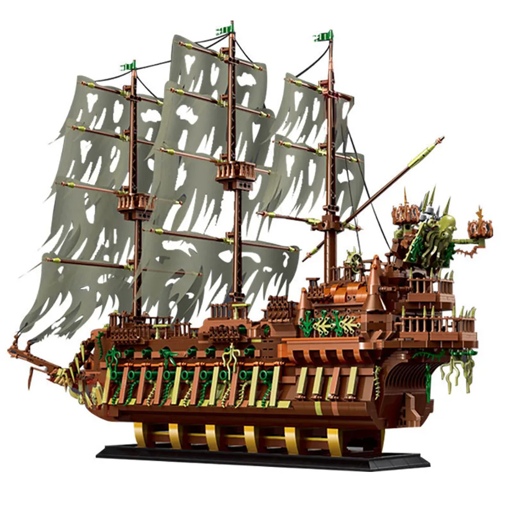 Moive Корабль игрушки MOC Летающий голландец набор сборки Кирпичи Строительные блоки Пираты Карибская лодка Детские Образовательные Подарки н...
Moive Корабль игрушки MOC Летающий голландец набор сборки Кирпичи Строительные блоки Пираты Карибская лодка Детские Образовательные Подарки н...