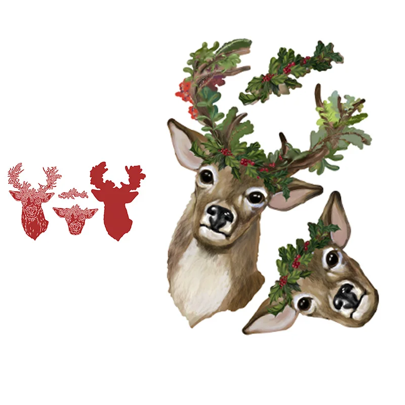 Reindeer Christmas Die Set Cutting Dies Scrapbook Diary Decoration Stencil Ebossing Template DIY Greeting Card Make Albums
Reindeer Christmas Die Set Cutting Dies Scrapbook Diary Decoration Stencil Ebossing Template DIY Greeting Card Make Albums