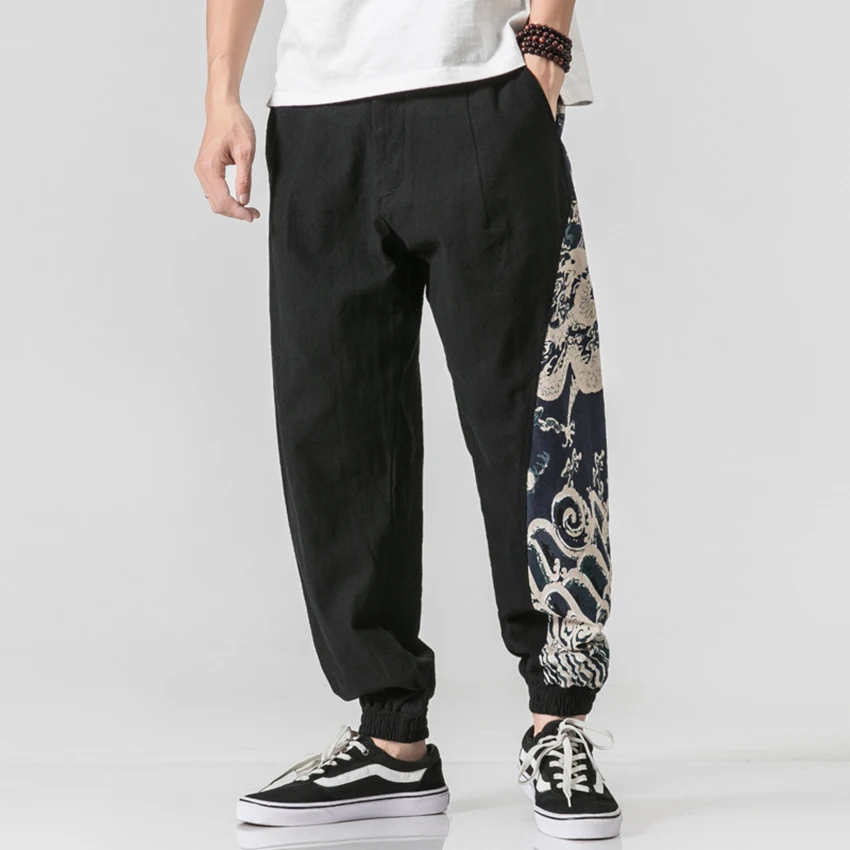 Traditional Chinese Clothing for Men Pants 2020 Fashion Bruce Lee Tangsuit Style Vintage Streetwear Loose Kungfu Trousers
Traditional Chinese Clothing for Men Pants 2020 Fashion Bruce Lee Tangsuit Style Vintage Streetwear Loose Kungfu Trousers