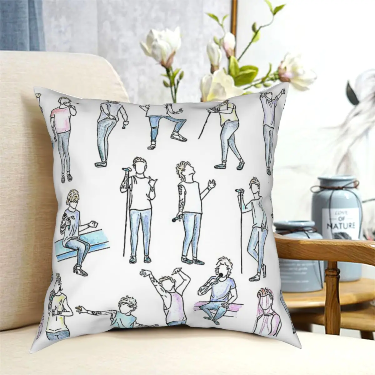 One Direction Live Pillow Cushion Cover Decorative Pillowcases Case Home Sofa Cushions 40x40,45x45cm(Double Sides)
One Direction Live Pillow Cushion Cover Decorative Pillowcases Case Home Sofa Cushions 40x40,45x45cm(Double Sides)