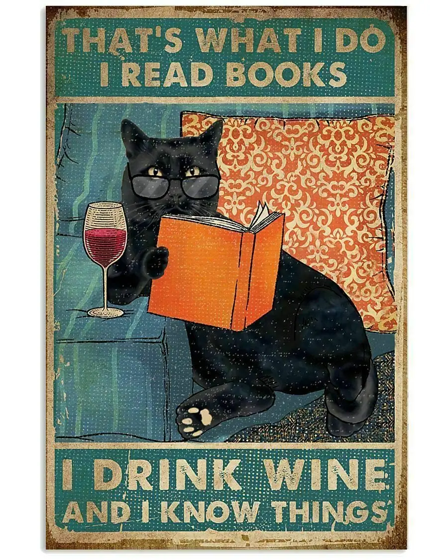 Кошка, я читаю книги, я пью вино, плакат, табличка для улицы, гаража, семейного кафе, бара, людей, пещера, фермы, стены, ванной
Кошка, я читаю книги, я пью вино, плакат, табличка для улицы, гаража, семейного кафе, бара, людей, пещера, фермы, стены, ванной