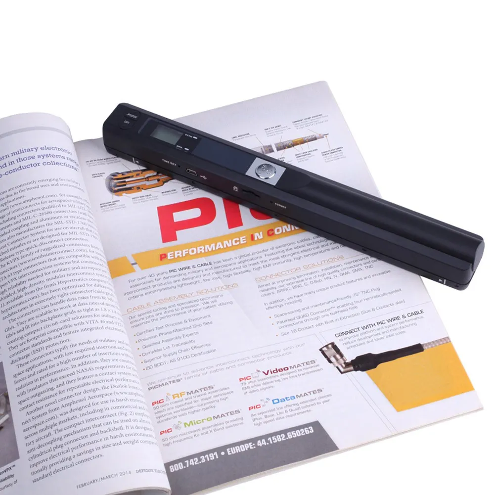 Instant Portable Scanner 900DPI LCD Display for JPG/PDF Format Document Image New Arrival
Instant Portable Scanner 900DPI LCD Display for JPG/PDF Format Document Image New Arrival