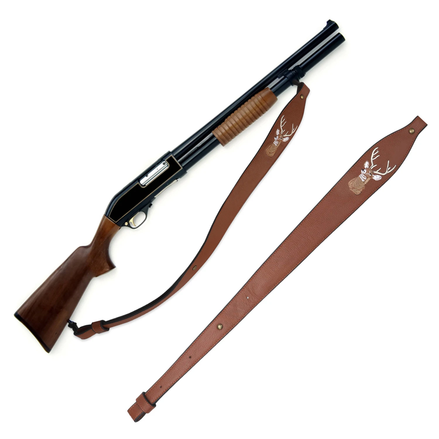 Tourbon Vintage Adjustable 67-94cm Genuine Leather Rifle Sling Belt Shotgun Shoulder Strap Brown Airsoft Hunting Gun Accessories
Tourbon Vintage Adjustable 67-94cm Genuine Leather Rifle Sling Belt Shotgun Shoulder Strap Brown Airsoft Hunting Gun Accessories