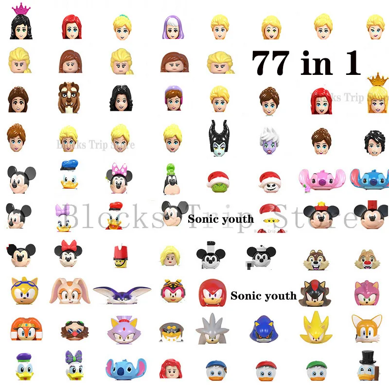 2021 New Disney Classic Movie Cartoon Minifigures All Characters Mickey Minnie DIY Building Block Toy Model Children's Toy Gift
2021 New Disney Classic Movie Cartoon Minifigures All Characters Mickey Minnie DIY Building Block Toy Model Children's Toy Gift