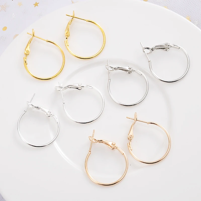 25mm 30Pcs/Lot Plated Circle Hoop Ear Round Big Circle Hoop Earrings for Women Jewelry Making Findings Accessories
25mm 30Pcs/Lot Plated Circle Hoop Ear Round Big Circle Hoop Earrings for Women Jewelry Making Findings Accessories