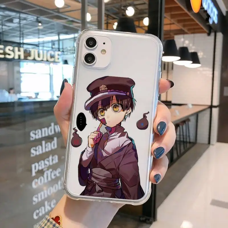 Toilet bound hanako kun Phone Case Transparent for iPhone 11 12 mini pro XS MAX 8 7 6 6S Plus X 5S SE 2020 XR
Toilet bound hanako kun Phone Case Transparent for iPhone 11 12 mini pro XS MAX 8 7 6 6S Plus X 5S SE 2020 XR