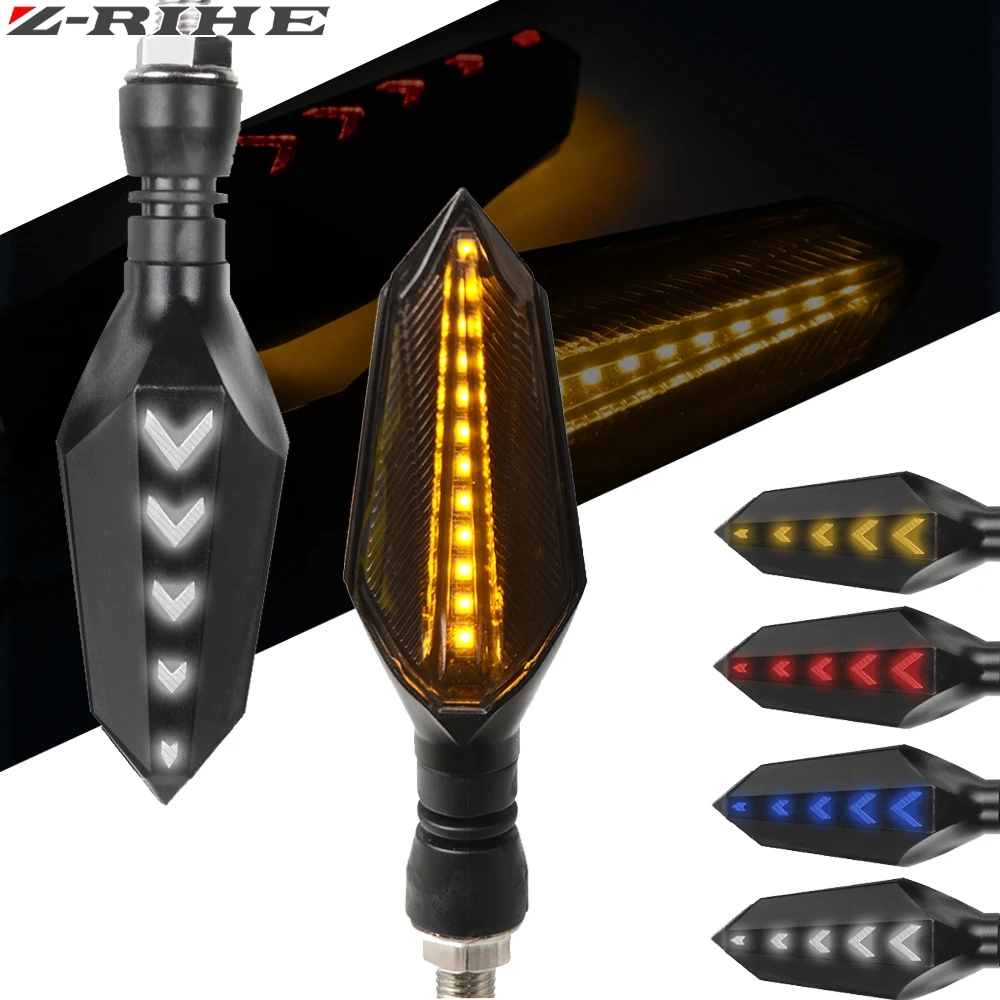 Pair Motorcycle LED Turn Signal Lamps Left Right Signals Daytime Running Lights Indicators Blinkers Universal for Honda Kawasaki
Pair Motorcycle LED Turn Signal Lamps Left Right Signals Daytime Running Lights Indicators Blinkers Universal for Honda Kawasaki