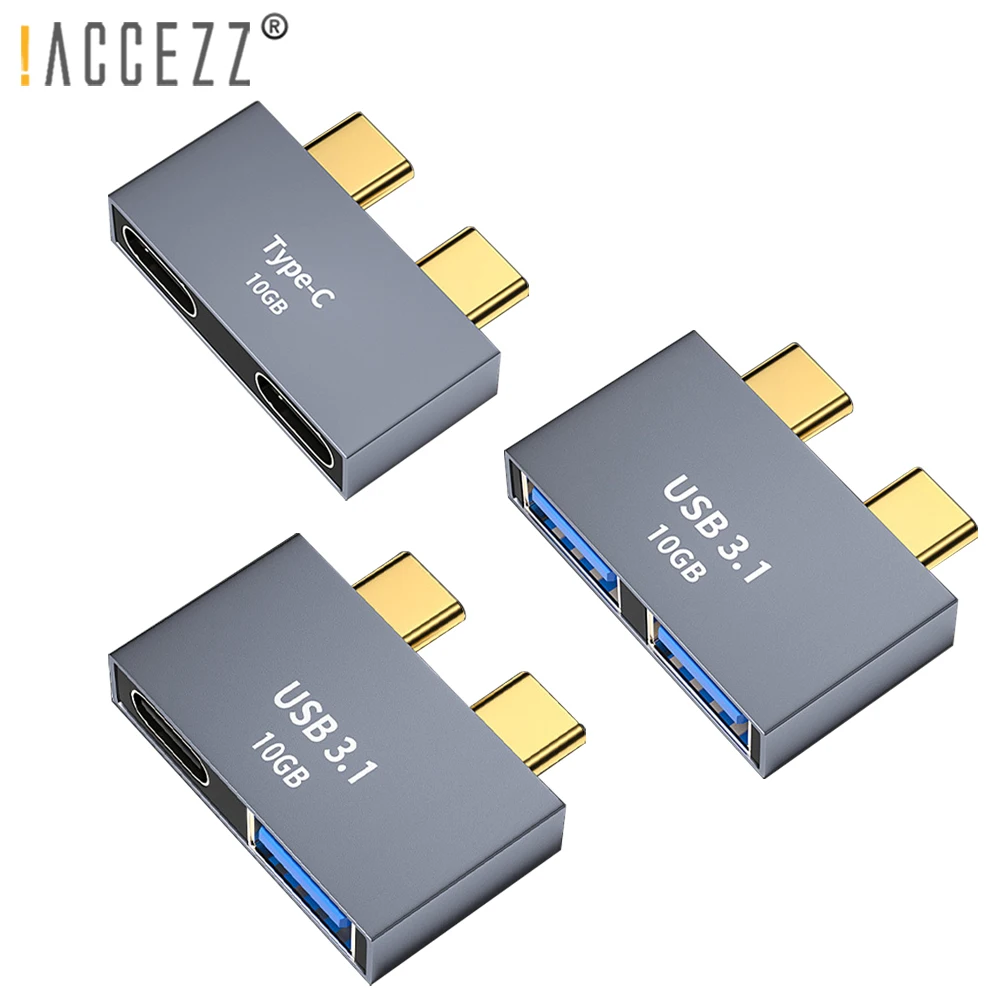 !ACCEZZ USB 3.1 Type C To Type-C Adapter OTG USB C Hub 2 Port Splitter for MacBook ProAir 2018 - 2020 HUAWEI Xiaomi Notebook PC
!ACCEZZ USB 3.1 Type C To Type-C Adapter OTG USB C Hub 2 Port Splitter for MacBook ProAir 2018 - 2020 HUAWEI Xiaomi Notebook PC