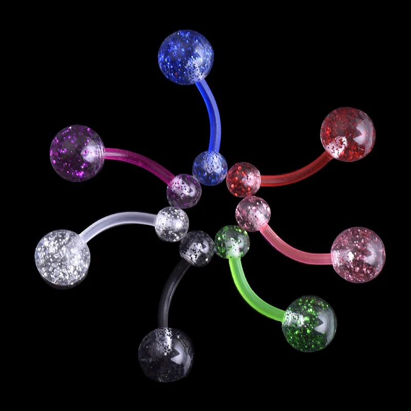 CRYSPURE Belly Button Rings Belly Piercing Women Men Body Jewelry Navel Piercing Rings Round 7PCS Transparent 2020 New Barbell
CRYSPURE Belly Button Rings Belly Piercing Women Men Body Jewelry Navel Piercing Rings Round 7PCS Transparent 2020 New Barbell