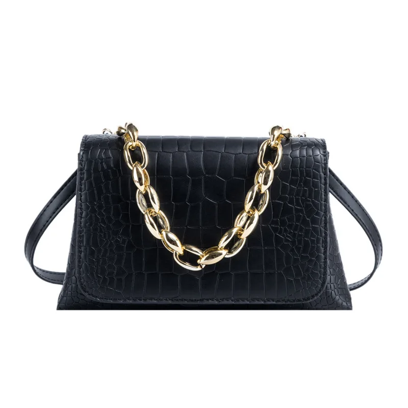 Fashion Women Pu Leather Chain Handbags Small Shoulder Bags Designer Ladies Crossbody Bags for Women High Quality Messenger Bag 
Fashion Women Pu Leather Chain Handbags Small Shoulder Bags Designer Ladies Crossbody Bags for Women High Quality Messenger Bag