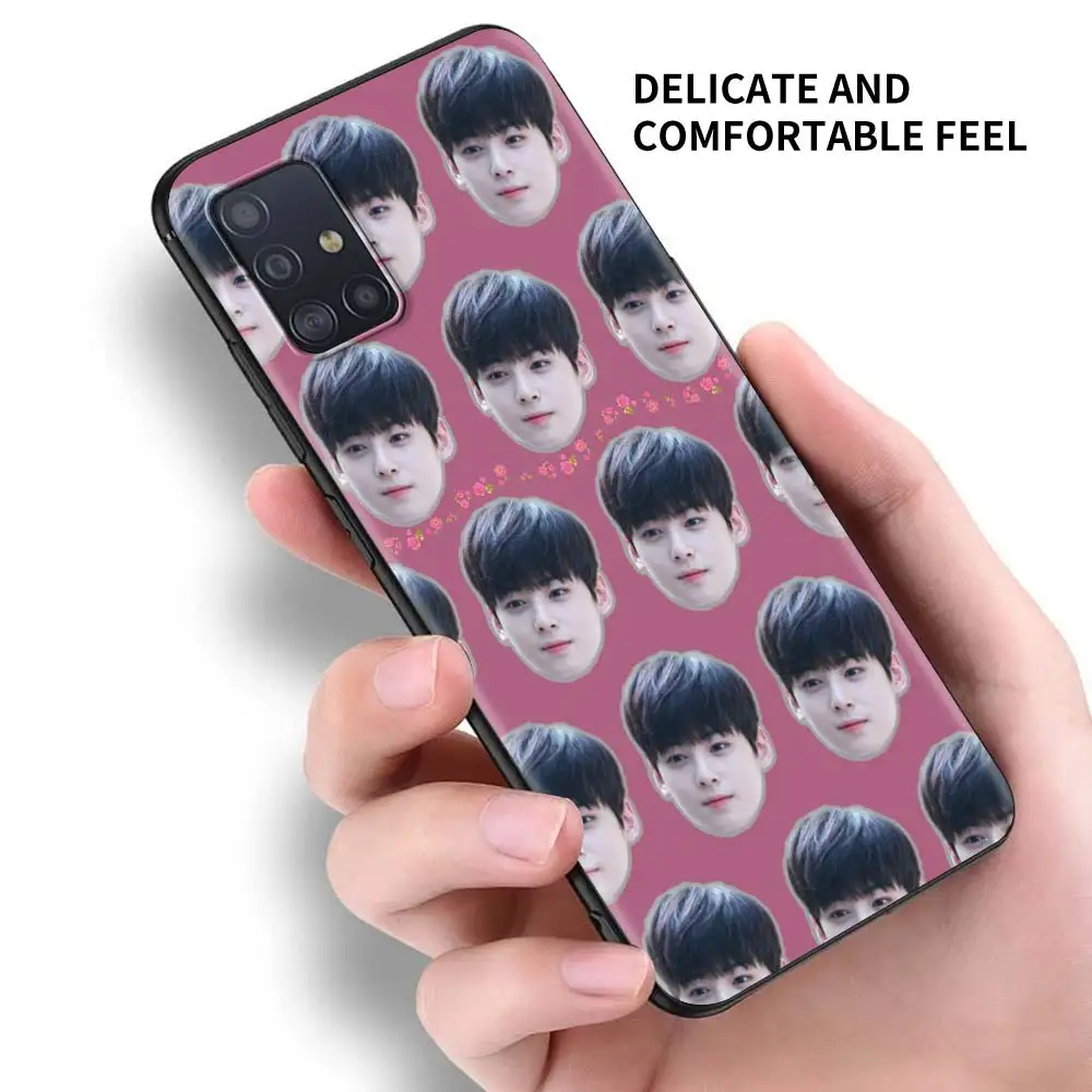 Case For Samsung Galaxy A51 A71 A21S A31 A52 A72 A32 A41 A11 A12 A01 A91 Soft Shell Phone Cover A02S Sac Cha EunWoo Korean
Case For Samsung Galaxy A51 A71 A21S A31 A52 A72 A32 A41 A11 A12 A01 A91 Soft Shell Phone Cover A02S Sac Cha EunWoo Korean