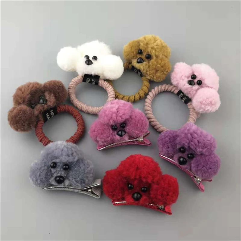 Popular Cute Hair Clips Baby Hair Rope Creative Girls 1PC Plush 3D Hot Sale Dog Shaped Cartoon Korean Hair Accessories
Popular Cute Hair Clips Baby Hair Rope Creative Girls 1PC Plush 3D Hot Sale Dog Shaped Cartoon Korean Hair Accessories