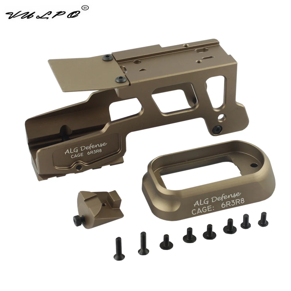 Оправа для оптического прицела VULPO ALG T1 T2 H1 RMR Для Marui WE KWA Gun Gen3 Glock 17 18C 22 24 31 34 35 с Magwell BK DE
Оправа для оптического прицела VULPO ALG T1 T2 H1 RMR Для Marui WE KWA Gun Gen3 Glock 17 18C 22 24 31 34 35 с Magwell BK DE