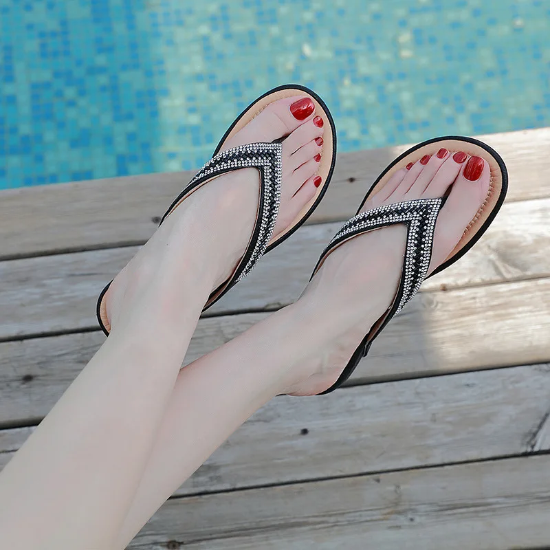 Women Sandals Summer New Female Shoes Woman Summer Wedge Comfortable Sandals Ladies Slip-on Flat Sandals Women Sandalias
Women Sandals Summer New Female Shoes Woman Summer Wedge Comfortable Sandals Ladies Slip-on Flat Sandals Women Sandalias
