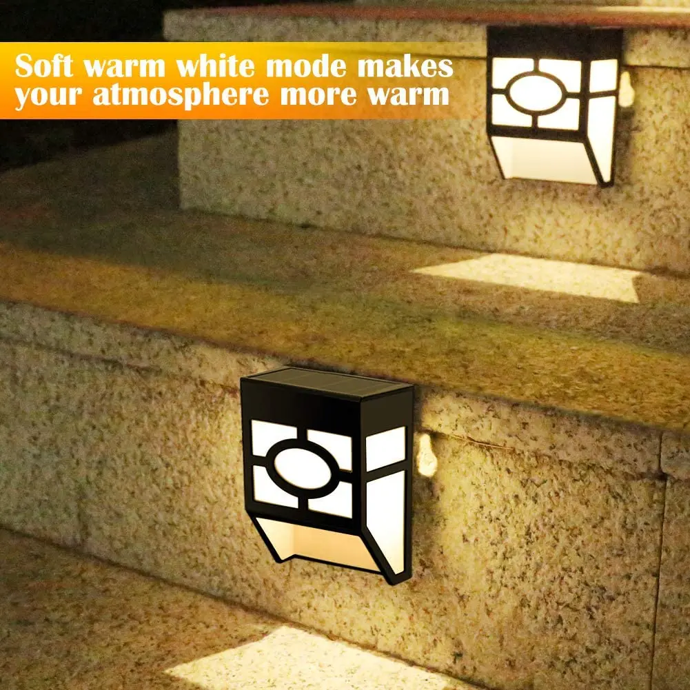 Solar Fence Lights LED Outdoor Wall Light 2leds Garden Decoration Waterproof Warm White Lamp for Patio Front Door Lantern Light
Solar Fence Lights LED Outdoor Wall Light 2leds Garden Decoration Waterproof Warm White Lamp for Patio Front Door Lantern Light